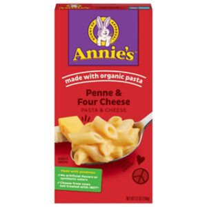 Annies Homegrown Macaroni & Cheese Four Cheese Box - 5.5 Oz