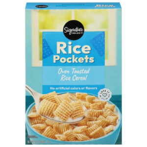 Signature SELECT Cereal Rice Pockets - 12 Oz