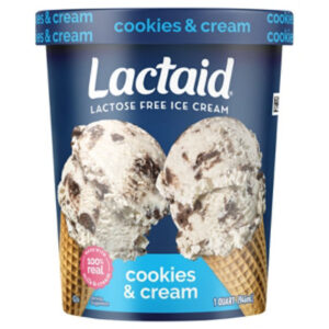 Lactaid Cookies And Cream Ice Cream - 1 Quart