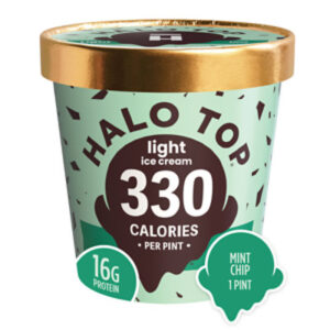 Halo Top Mint Chip Light Ice Cream Pint - 16 Fl. Oz.