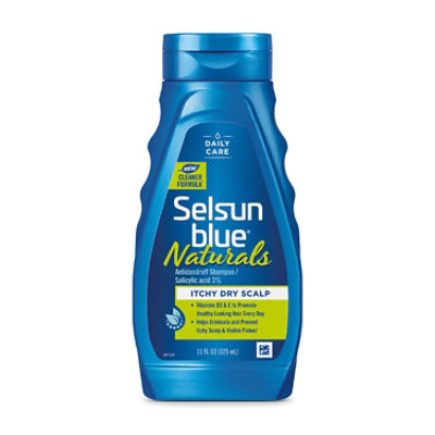 Selsun Blue Naturals Itchy Dry Scalp Antidandruff Shampoo - 11 Fl. Oz.