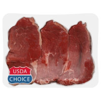 USDA Choice Beef Bottom Round Steak Thin Carne Asada - 1 LB