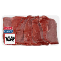 USDA Choice Beef Bottom Round Steak Thin Carne Asada Value Pack - 1 Lb