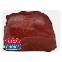 USDA Choice Beef Top Round Steak Thin - 1 Lb