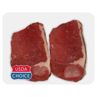 USDA Choice Beef Bottom Round Steak - 1.5 Lb