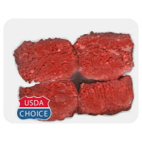 USDA Choice Beef Cube Steak Blade Tenderized - 1.5 Lb