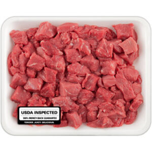 USDA Choice Beef For Stew Meat - 2 Lb