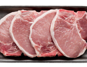 Meat Counter Pork Loin Rib Chops Bone In Thin - 2.50 LB