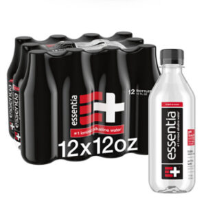 essentia Drinking Water Purified Ionized Hydration - 12-12 Fl. Oz.