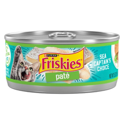 Purina Friskies Pate Mixed Fish Flavors Cat Wet Food - 5.5 Oz
