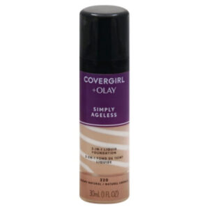 COVERGIRL  Olay Simply Ageless Liquid Foundation 3-in-1 Creamy Natural 220 - 1 Fl. Oz.