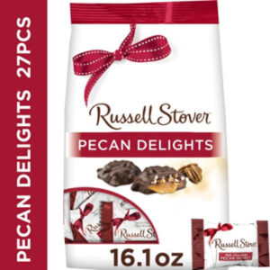 Russell Stover Milk Chocolate Pecan Delights Bag - 16.1 Oz