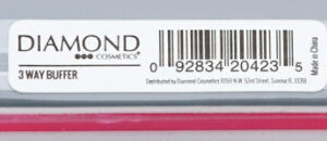 Diamond Cosmetics 3 Way Buffer - Each