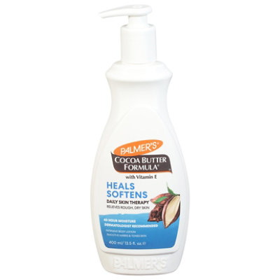 Palmers Formula Body Lotion Cocoa Butter Daily Skin Therapy Heals Softens - 13.5 Fl. Oz.
