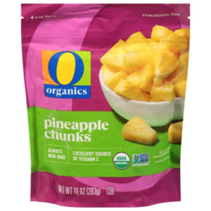 O Organics Pineapple Chunks - 10 Oz