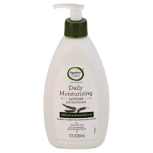 Signature Select/Care Lotion Moisturizing Daily Skin Protection Fragrance Free - 12 Fl. Oz.