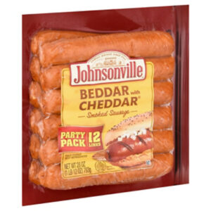 Johnsonville Smoked Beddar With Cheddar Sausage 12 Links - 28 Oz