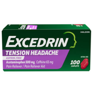 Excedrin Tension Headache Caplets - 100 Count