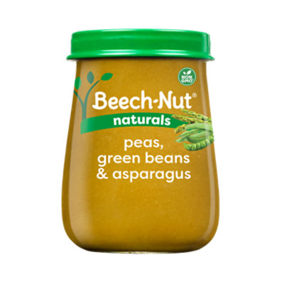 Beech-Nut Naturals Stage 2 Peas Green Beans & Asparagus Baby Food - 4 Oz