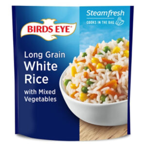Birds Eye Steamfresh Long Grain White Rice With Mixed Vegetables Frozen Side - 10 Oz