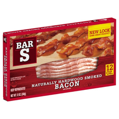 Bar-S Smoked Sliced Bacon - 12 Oz