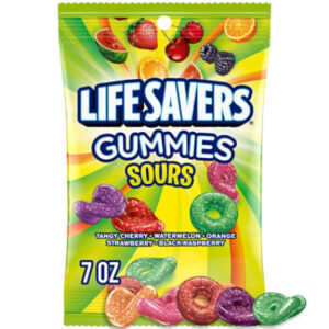Life Savers Sour Gummy Candy Bag - 7 Oz