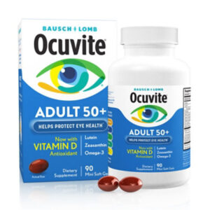 Ocuvite Adult 50 Eye Vitamins and Mineral Supplements with Lutein and Zeaxanthin - 90 Count