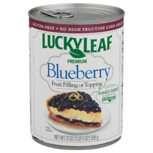 Lucky Leaf Fruit Filling & Topping Premium Blueberry - 21 Oz