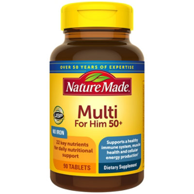 Nature Made Essential Man 50 Vitamins - 90 Count