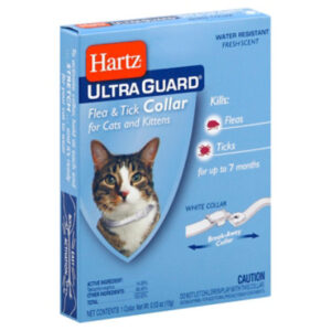 Hartz Mountain Cat Flea Collar White - Each