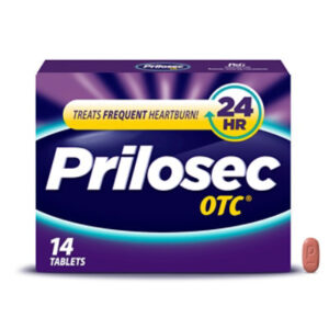 Prilosec OTC Heartburn Relief Omeprazole Acid Reducer Tablets - 14 Count