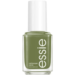 essie salon-quality nail polish vegan muted khaki-green Win Me Over - 0.46 Fl. Oz.