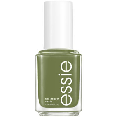 essie salon-quality nail polish vegan muted khaki-green Win Me Over - 0.46 Fl. Oz.