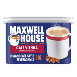 Maxwell House International Vienna Caf?Style Instant Coffee Beverage Mix - 9 Oz