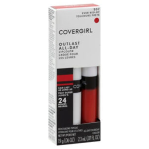 COVERGIRL Outlast Lipcolor All-Day Ever Red-dy 507 2 Count - 0.13 Oz