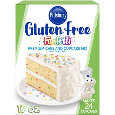 Pillsbury Funfetti Premium Cake & Cupcake Mix Gluten Free - 17 Oz