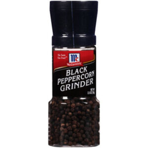McCormick Black Peppercorn Grinder - 2.5 Oz