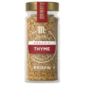 McCormick Gourmet Organic Thyme Leaves - 0.65 Oz