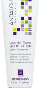 Andalou Naturals Body Lotion Lavndr Thyme - 8 Oz