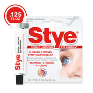 Stye Eye Ointment Sterile Lubricant - 0.125 Oz