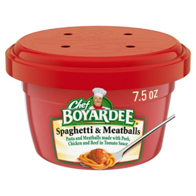 Chef Boyardee Spaghetti & Meatballs - 7.5 Oz