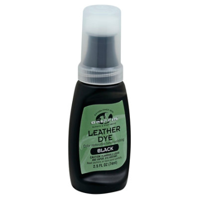 Griffin Leather Dye Black - Each