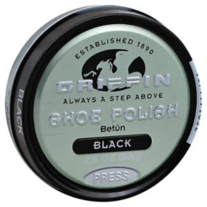Griffin Shoe Polish Light Black - 2.5 Oz
