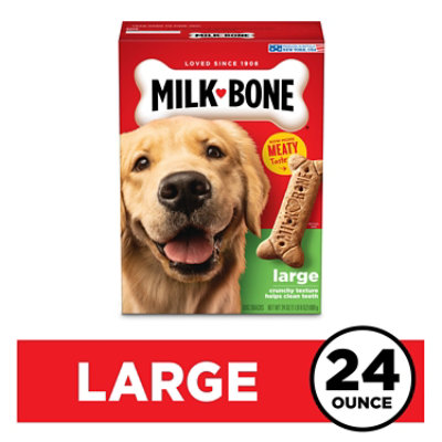 Milk-Bone Dog Snacks Biscuits Large Box - 24 Oz