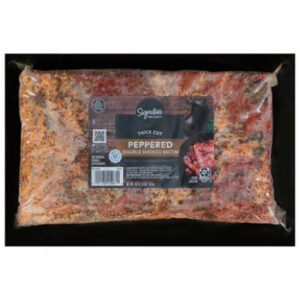 Signature SELECT Bacon Thick Cut Peppered Hickory Smoked - 48 Oz