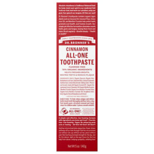 Dr. Bronner's Cinnamon All-One Toothpaste - 5 Oz