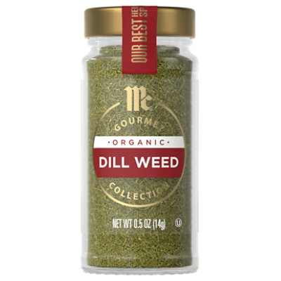 McCormick Gourmet Organic Dill Weed - 0.5 Oz