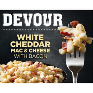 DEVOUR White Cheddar Mac & Cheese with Smoked Bacon Frozen Meal - 12 Oz
