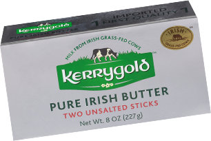 Kerrygold Butter Pure Irish Two Sticks Unsalted - 8 Oz