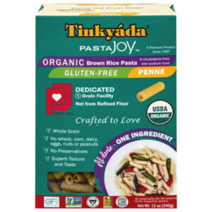 Tinkyada Pasta Joy Ready Brown Rice Pasta Organic Penne Bag - 12 Oz